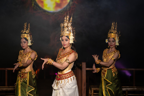 Siem Reap: een spectaculaire show met optioneel dinerSiem Reup; Een geweldige show en diner, alleen bij Labyrinth
