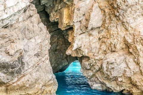 Sorrente : Capri en bateau et grotte bleue en optionPrise en charge dans la région de Sorrente sans grotte bleue
