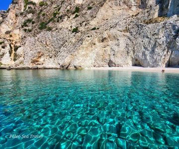 Paleokastritsa: Kasteli, Blue Caves, & Limni Beach Boat Trip