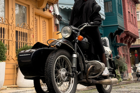 Istanbul:Sidecar Tour, Highlights,Hidden Gems & 2 Continents