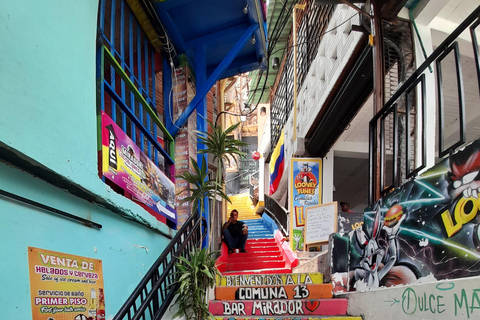 Comuna 13 : visite culinaire et visite des graffitis avec telesferic