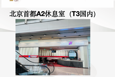 Beijing: Daxing International Airport CHUM Lounge Access Main Terminal Domestic Departure: CHUM VIP Lounge