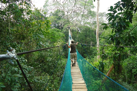 Von Puerto Maldonado aus: Seilrutsche, Canopy, Kajakfahren