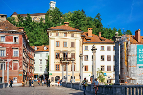 From Zagreb: Ljubljana and Postojna cave Day Trip