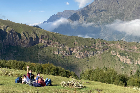 Private Stepantsminda: Dariali, Giant Sculptures, Waterfalls