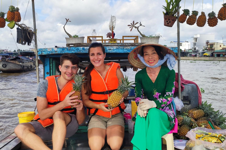 Von HCM 1-Tag Cai Rang schwimmender Markt lokales Mekong-Dorf