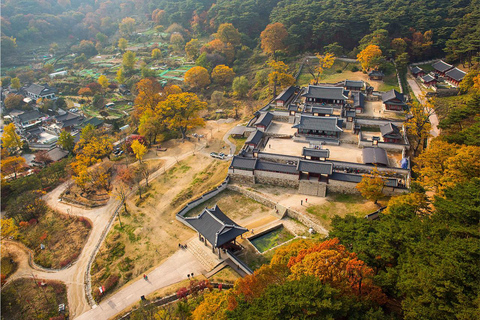 Seoul: Hwadam Forest & Namhansanseong & Korean Folk Village Private Tour (1-8 people Max)