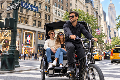 NYC Rockefeller Center 5th Avenue Times Square Pedicab Tour