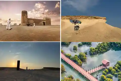 Doha: Entdecke den Norden und Westen von Katar mit Transfers