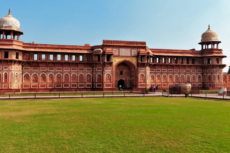 Visite d'une jounée du Taj Mahal et du Fort d'Agra en voiture depuis Delhi