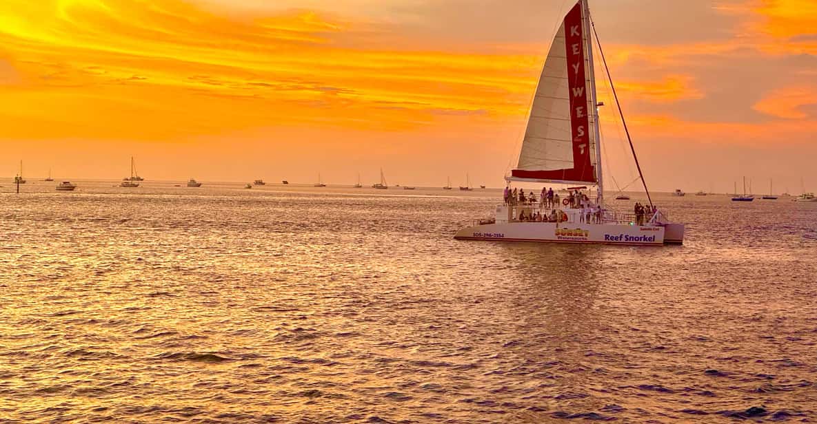 Key West Signature Sunset Cruise with Open Bar, Food & Music — a boat tour from Key West, USA