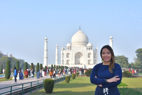 Vanuit Delhi: Taj Mahal en Fatehpur Sikri-tour op dezelfde dag
