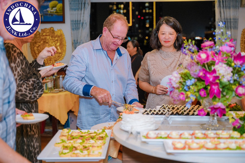 Ho Chi Minh: Water Puppet Show and Dinner Cruise (Max 11) Dinner on Cruise ONLY (With Guide, Pick-up & Drop-off)