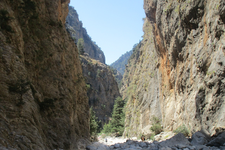 From Rethymno: Samaria Gorge Full-Day Trek with Pickup From Panormo, Lavris, Scaleta, Sfakaki, Stavromenos