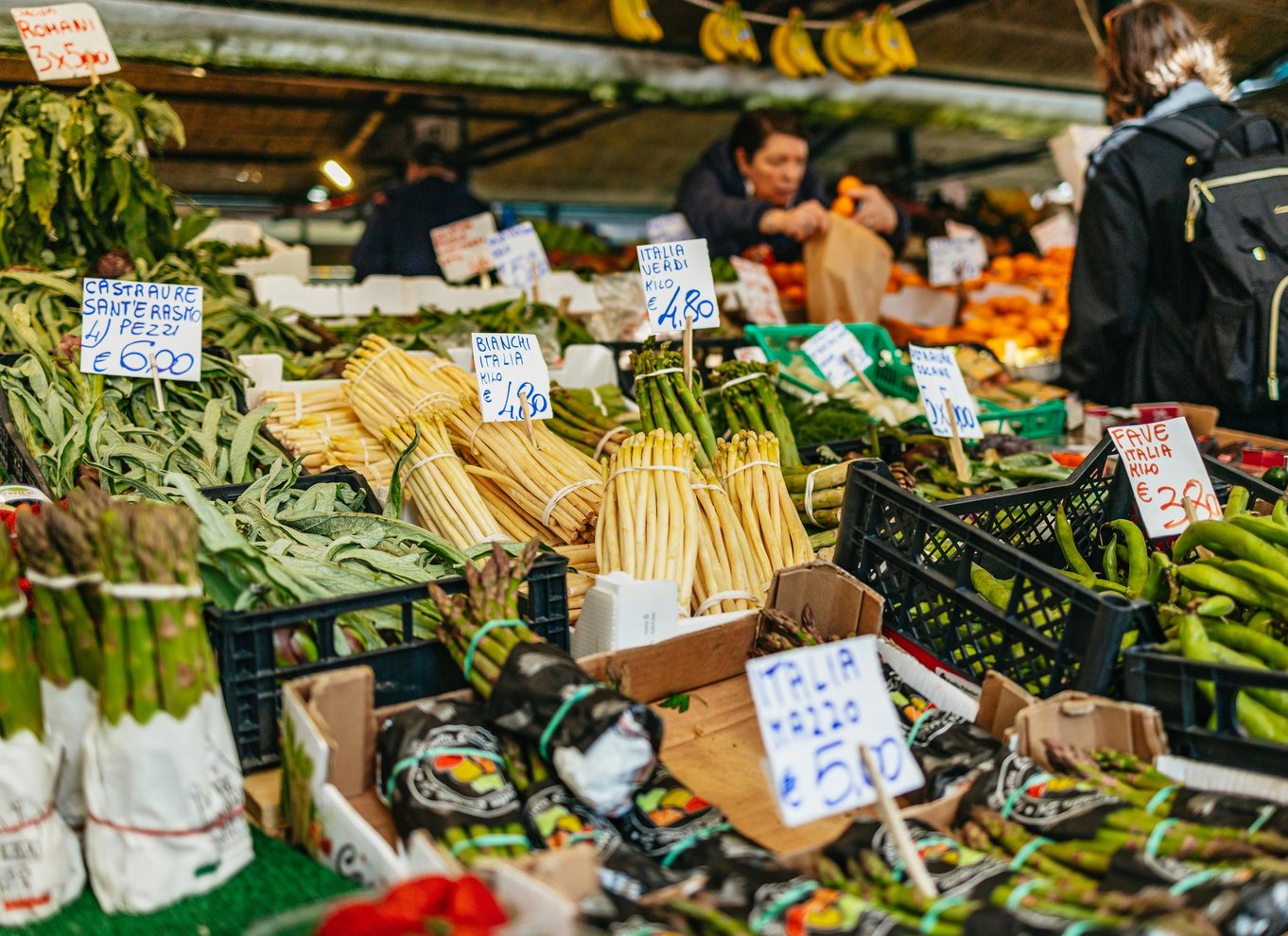 Venedig: Rialto-markedets mad- og vintur ved frokosttid