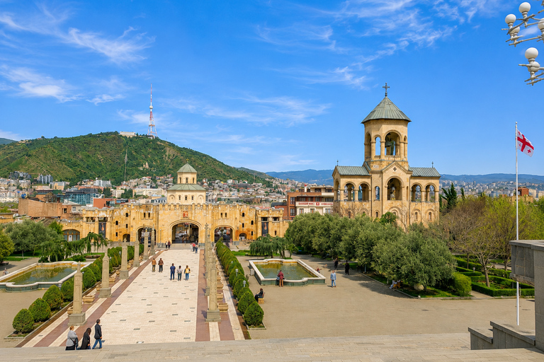 Tbilisi: Mtskheta, Jvari, Chronicles, Sameba Church & Wine
