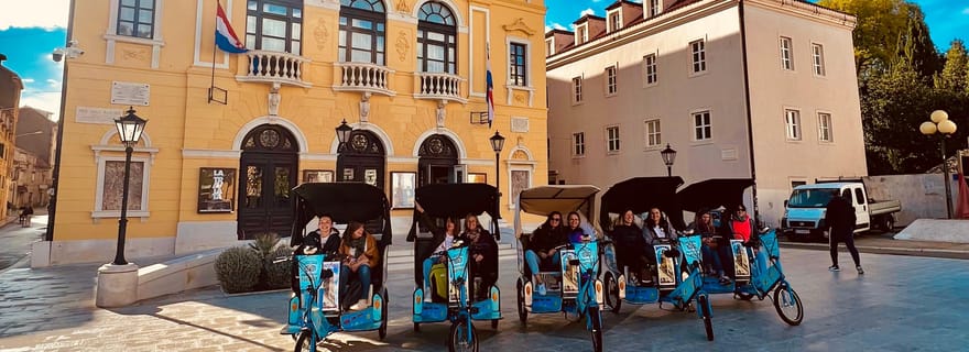 Visite de Split en rickshaw électrique privé
