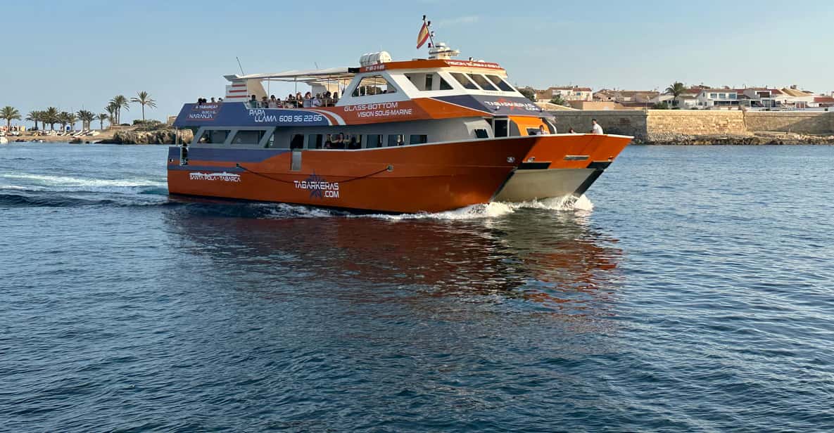 Afbeelding 0 van Santa Pola: Tabarca Catamaran Cruise met Onderwater Visie