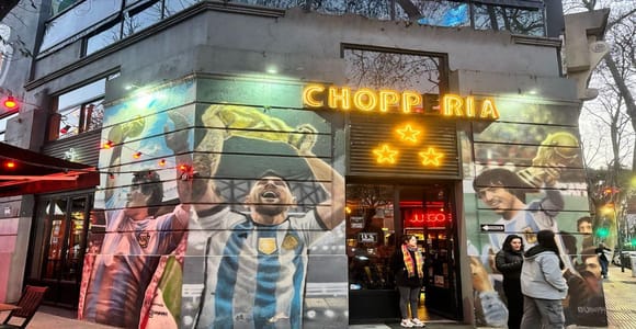Argentine Football Legends Graffiti Tour: Messi & Maradona