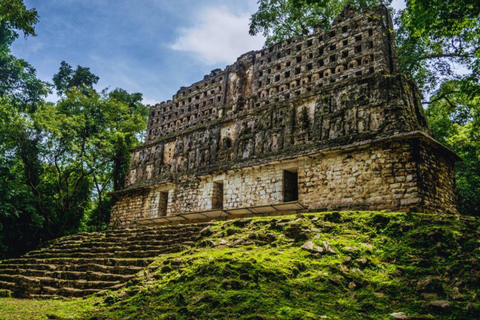 Palenque: Yaxchilan & Bonampak with Motorboat Ride and Meals Palenque: Yaxchilán and Bonampak with Boat Ride and Meals