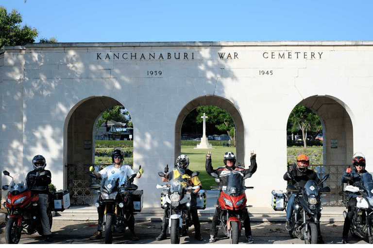 5 dias - Passeio de motocicleta pelo rio Kwai e Khao YaiPasseio de 5 dias