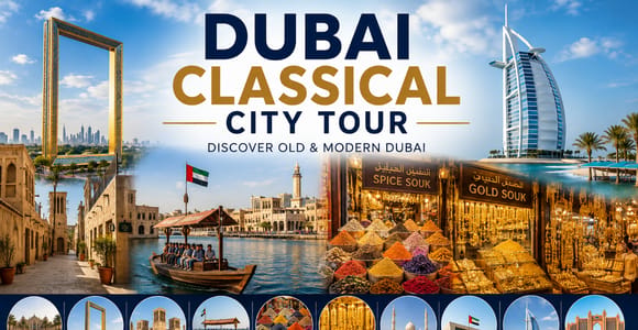 Dubai: City Tour with Souks, Abra Ride & Photo Stops