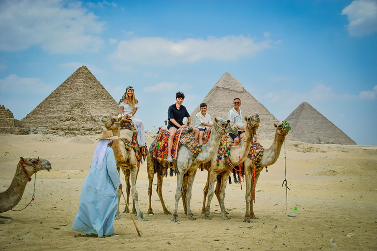 Hurghada to Cairo: Pyramids & Museum for First-Time Visitors Option 2 - The Grand Egyptian Museum (GEM) and Giza Pyramids