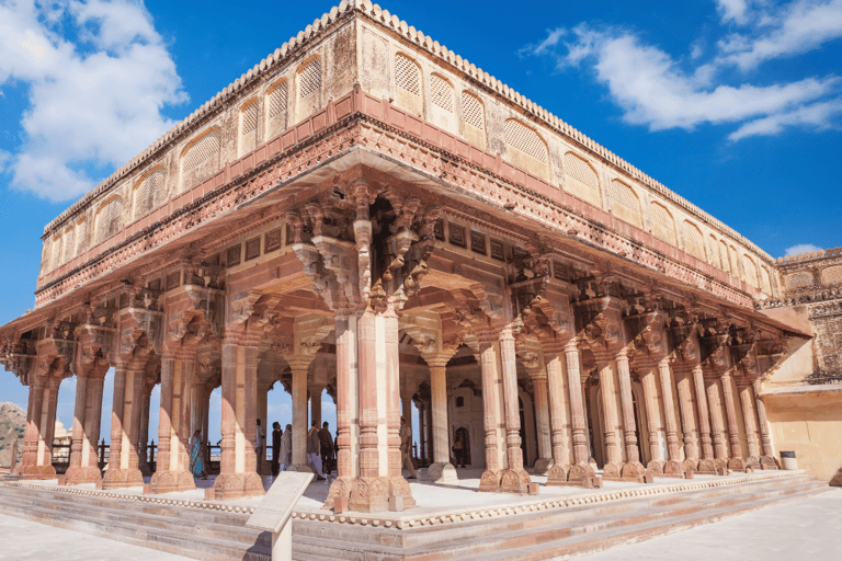 Jaipur: Prywatna całodniowa wycieczka po mieścieJaipur: Prywatna całodniowa wycieczka po mieście z wejściem