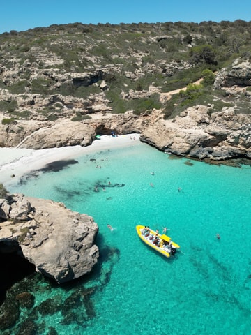 Mallorca: Caló des Moro and Cala Marmols Boat Tour