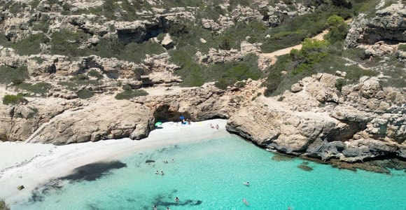 Mallorca: Caló des Moro und Cala Marmols Bootstour