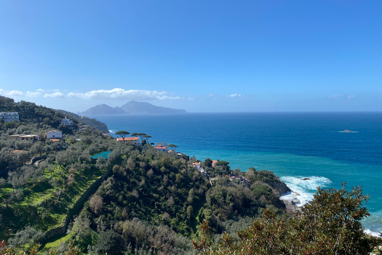 Traslado privado de Nápoles a la costa de Sorrento