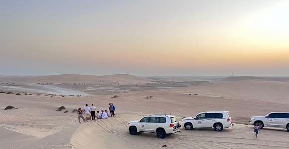 Doha: Desert Safari, Dune Bashing, and Camel Ride