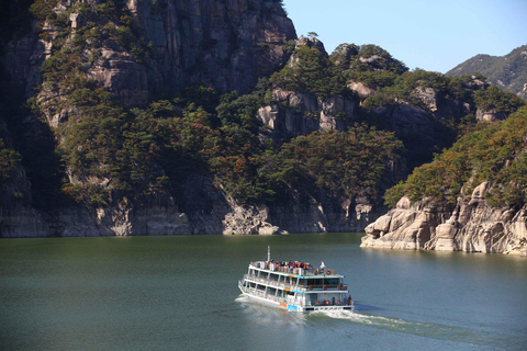 Seoul: Chungju Cruise, Cable Car & Cave Kayak Adventure Tour Shared Chungju Tour, Meet at Hongik Univ. Station