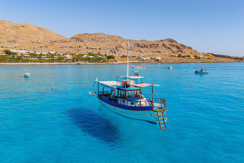 Sailing Lindos & Hidden Bays with Captain Vasilis