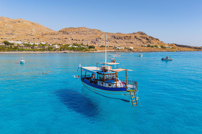 Sailing Lindos & Hidden Bays with Captain Vasilis