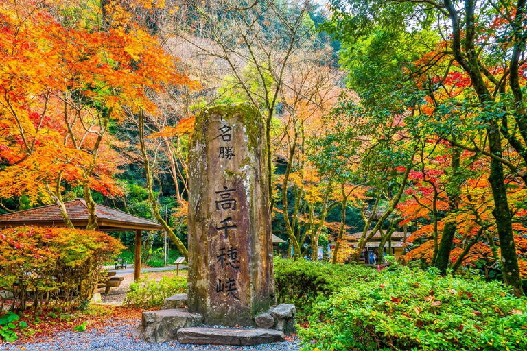 Mt. Aso & Takachiho Gorge Tour with Optional Boat Ride 7:50 AM One-day tour (including Takachiho cruise)