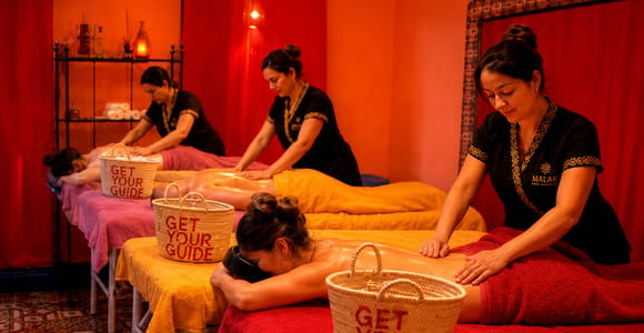 Marrakech : hammam et massage premium de 3 h avec transfert