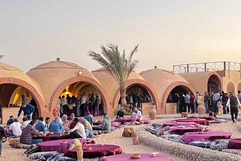 Hurghada: Safari in quad e buggy con cena e spettacoloServizio di prelievo in hotel a Hurghada