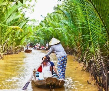 Desde Ciudad Ho Chi Minh: Delta del Mekong y Pagoda de Vinh Trang
