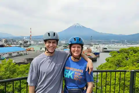 La città di Fuji: Tour panoramico in E-Bike del Monte Fuji