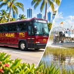 Miami: tour in airboat delle Everglades, mostra sulla fauna selvatica e bus A/R