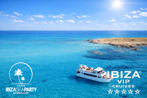 Ibiza: Formentera VIP Boat Paella, BBQ, OpenBar, DJ & Sunset BASIC TICKET with 5h Open Bar & Breakfast