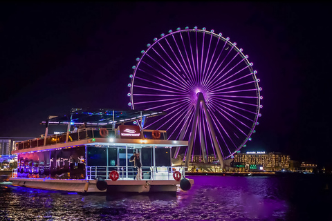 Dubaï : croisière nocturne d'une heure sur la marina Ain