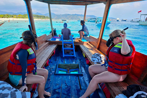Private Snorkeling Trip To Gili Trawangan,Gili Meno,Gili Air Pick up from : Senggigi Area/Mataram Area