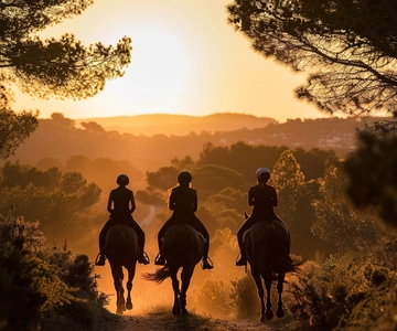 Formentera: Private Horseback Ride Adventure with Pick-up