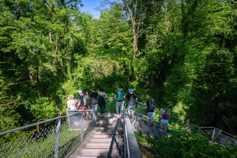 From Aix-les-Bains: Gorges du Sierroz and Mont Revard summit From Aix-les-Bains: Sierroz Gorges and Mont Revard Summit