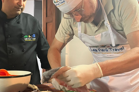 利马 - 米拉弗洛雷斯：秘鲁烹饪课程、皮斯科酸酒与热带水果利马 - 米拉弗洛雷斯：秘鲁烹饪课程、皮斯科酸酒和热带水果