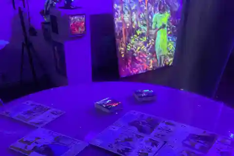 Lyon : Lecture de tarot et atelier de peinture au néon