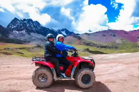 From Cusco: Rainbow Mountain Tour (vinicunca) ATVs and Food