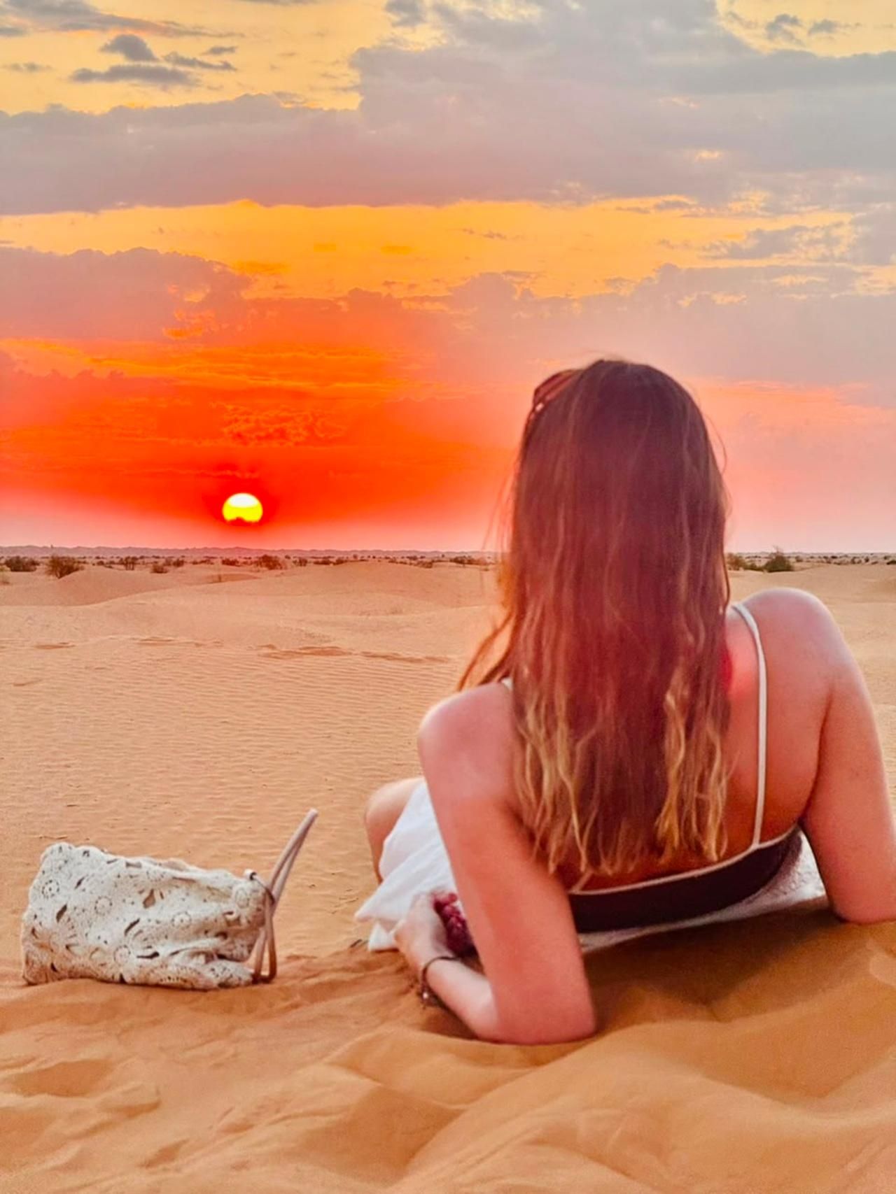 Sonnenuntergang Sahara Ksar Ghilane von Djerba & Zarzis
